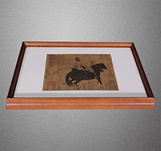 京口书画装裱配框服务案例