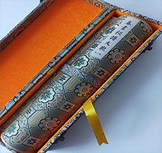 京口书画装裱案例